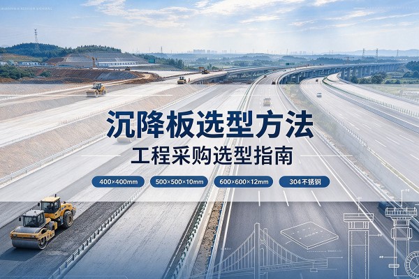 叶县沉降板选择方法
