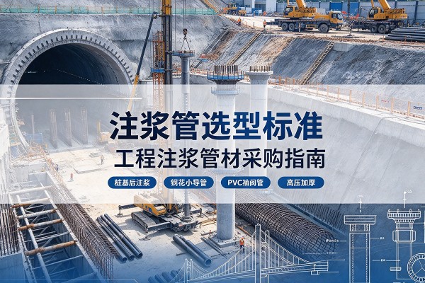 叶县注浆管选型标准