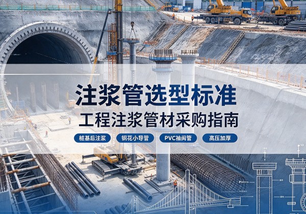 叶县注浆管选型标准